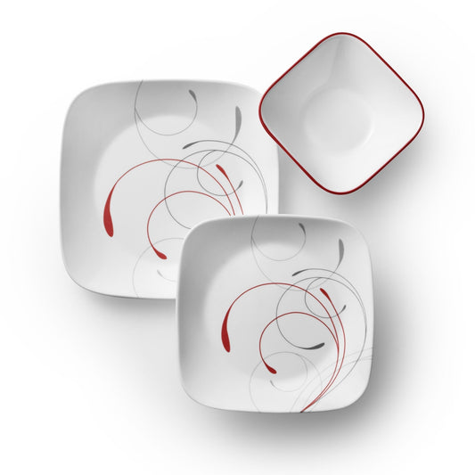 Corelle® Square Splendor 18-piece Dinnerware Set, Service for 6