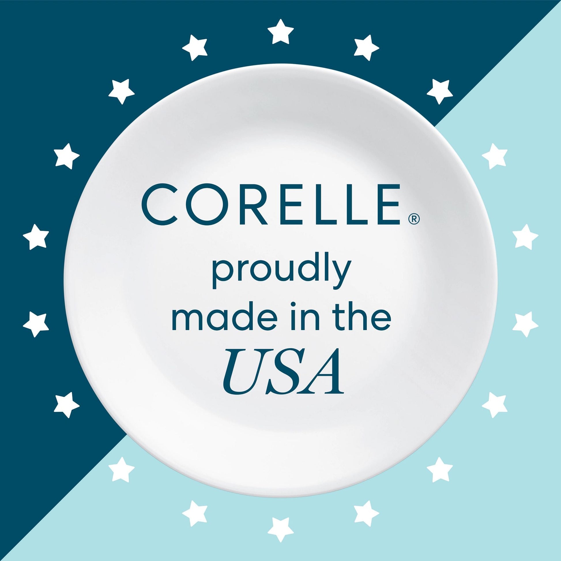 Corelle® Winter Frost White 8.5" Salad Plates, 6-pack