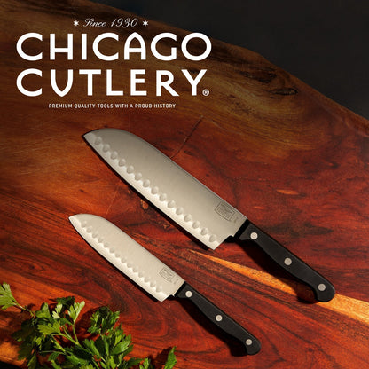 Chicago Cutlery® Essentials™ 2-piece Santoku / Partoku Knife Set