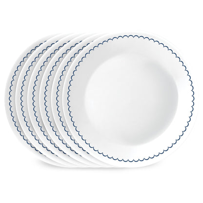 Corelle® Caspian Lace 8.5" Lunch Plate, 6 pack
