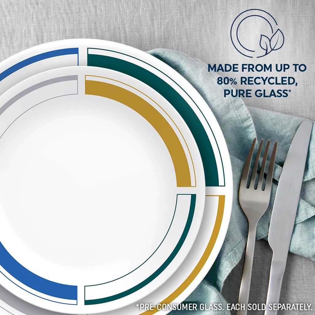 Corelle® Color Block 8.5" Salad Plate