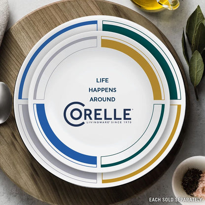 Corelle® Color Block 8.5" Salad Plate
