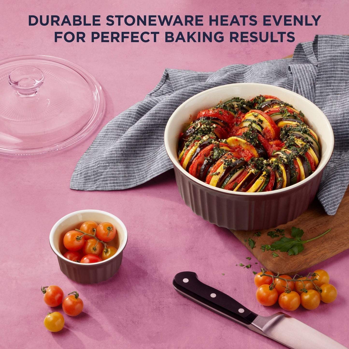 CorningWare® French Colors 12-piece Bakeware Set, Cabernet